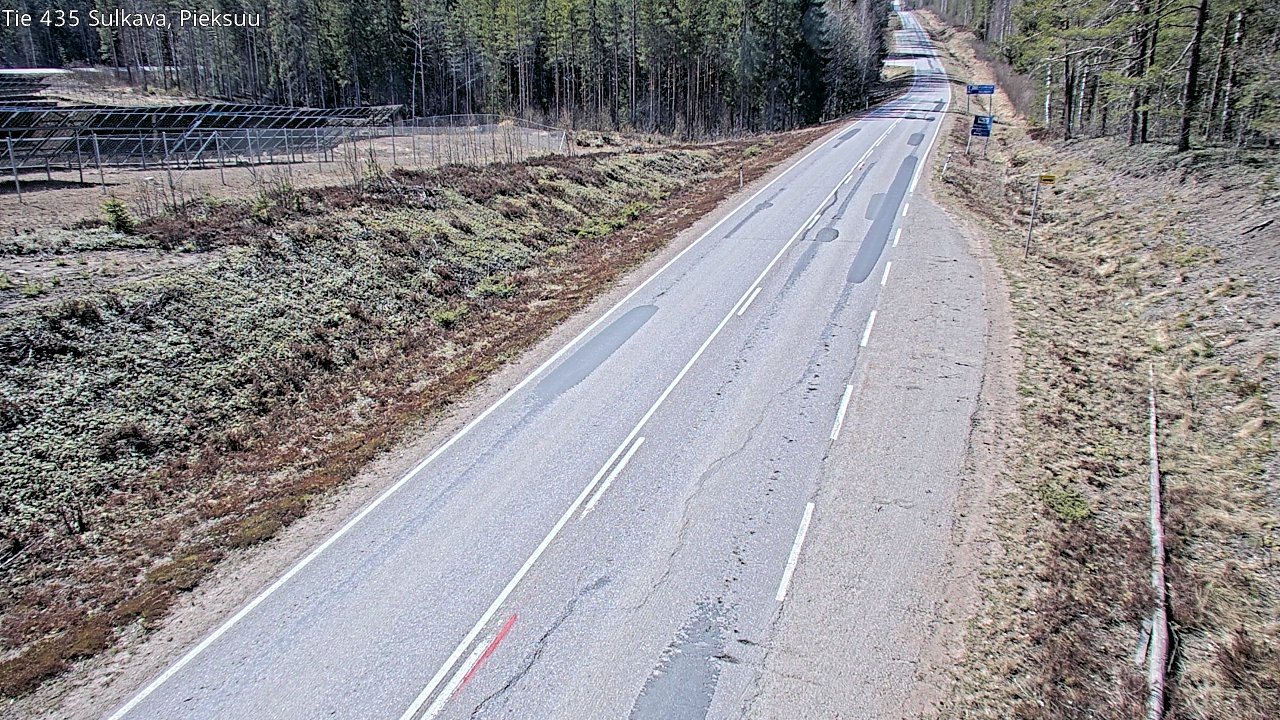Weather Camera Image Väg 435 Sulkava, Sulkava, Etelä-Savo