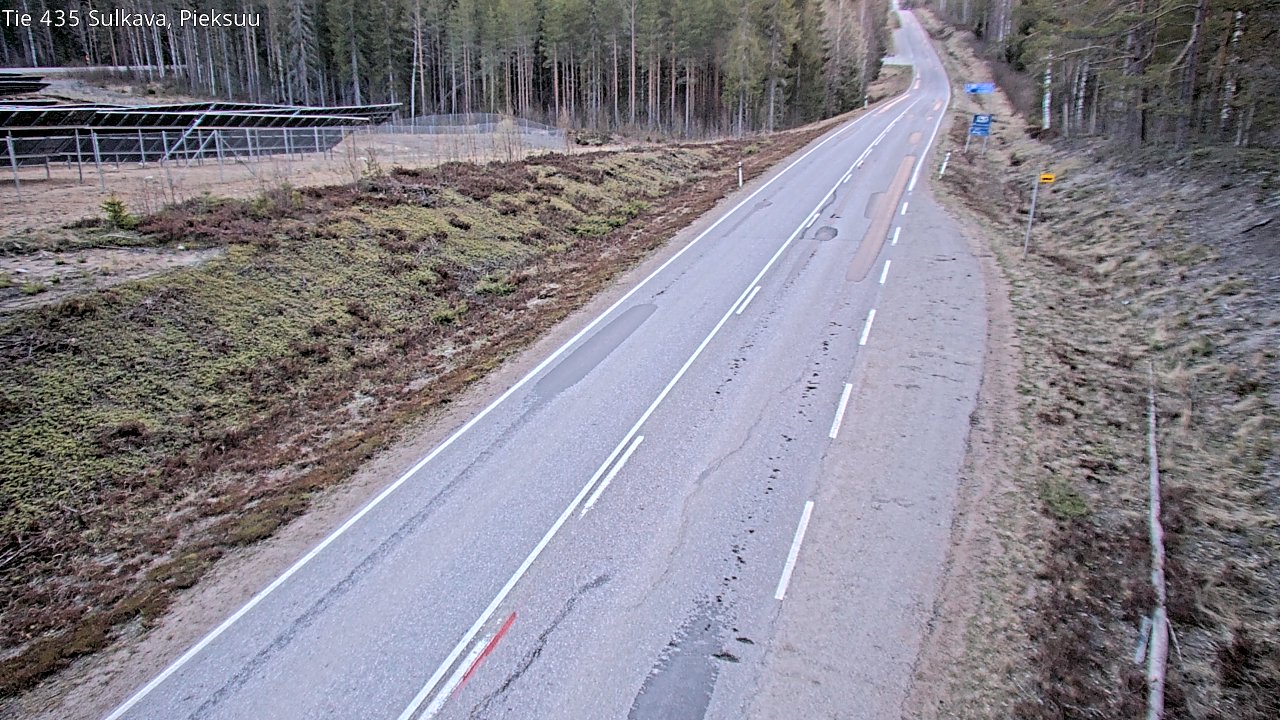 Weather Camera Image Väg 435 Sulkava, Sulkava, Etelä-Savo