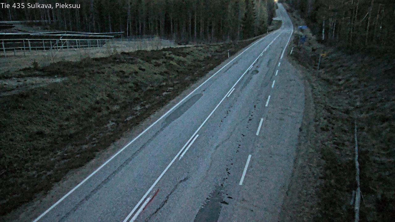 Weather Camera Image Väg 435 Sulkava, Sulkava, Etelä-Savo