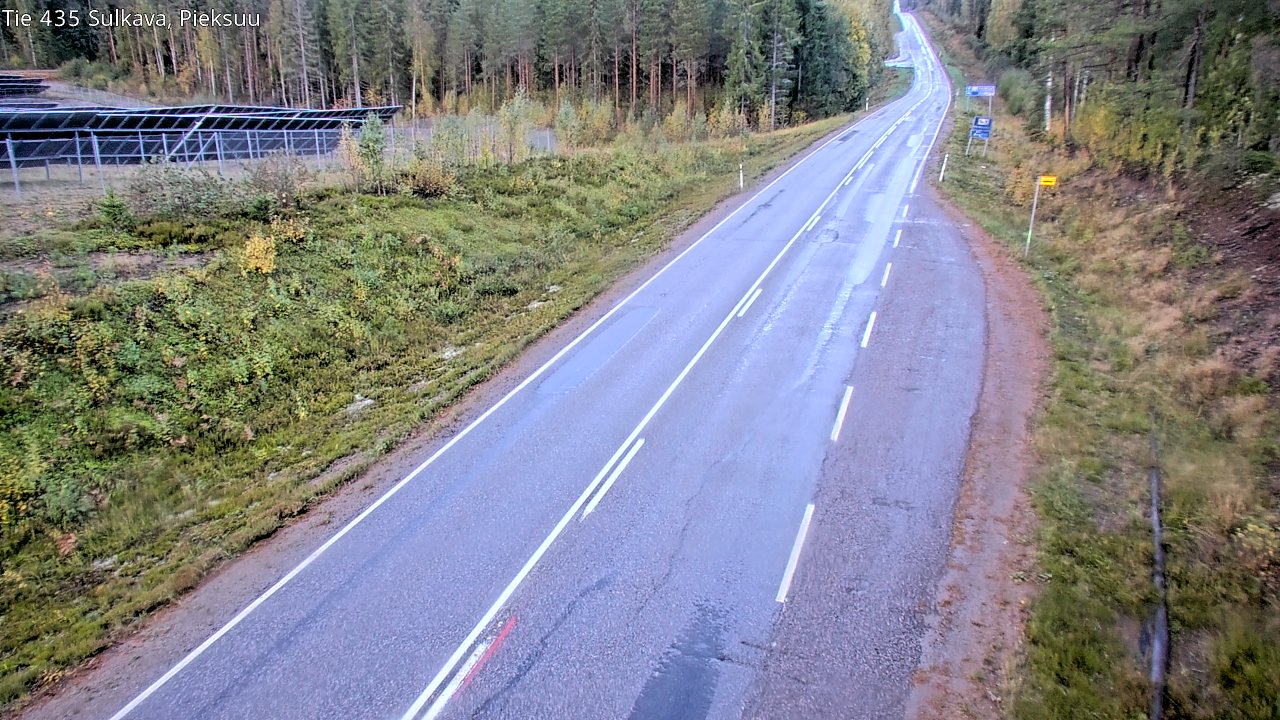 Weather Camera Image Road 435 Sulkava, Sulkava, Etelä-Savo