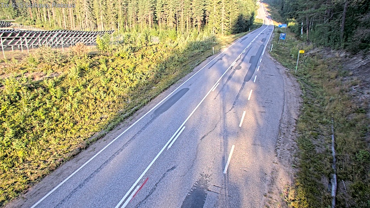 Weather Camera Image Road 435 Sulkava, Sulkava, Etelä-Savo