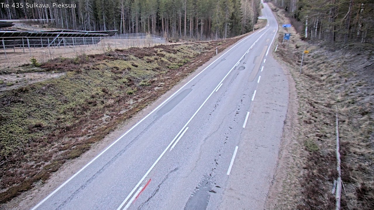 Weather Camera Image Väg 435 Sulkava, Sulkava, Etelä-Savo