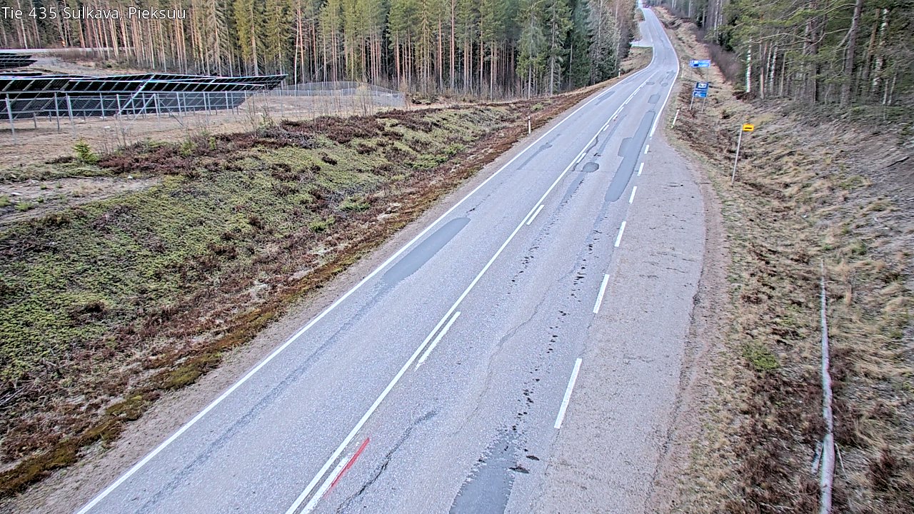 Weather Camera Image Road 435 Sulkava, Sulkava, Etelä-Savo