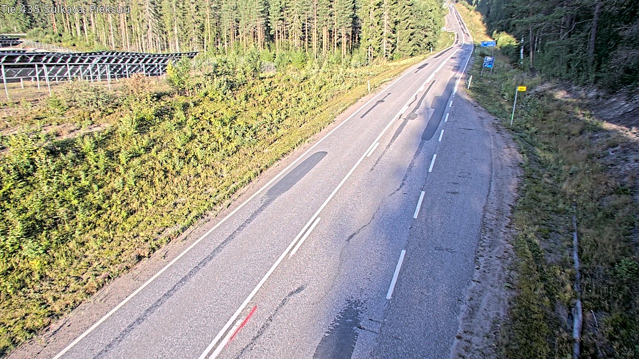Weather Camera Image Road 435 Sulkava, Sulkava, Etelä-Savo