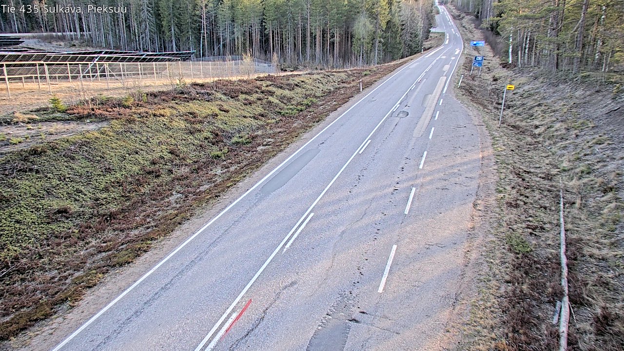 Weather Camera Image Väg 435 Sulkava, Sulkava, Etelä-Savo