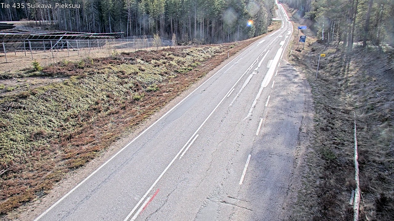 Weather Camera Image Väg 435 Sulkava, Sulkava, Etelä-Savo