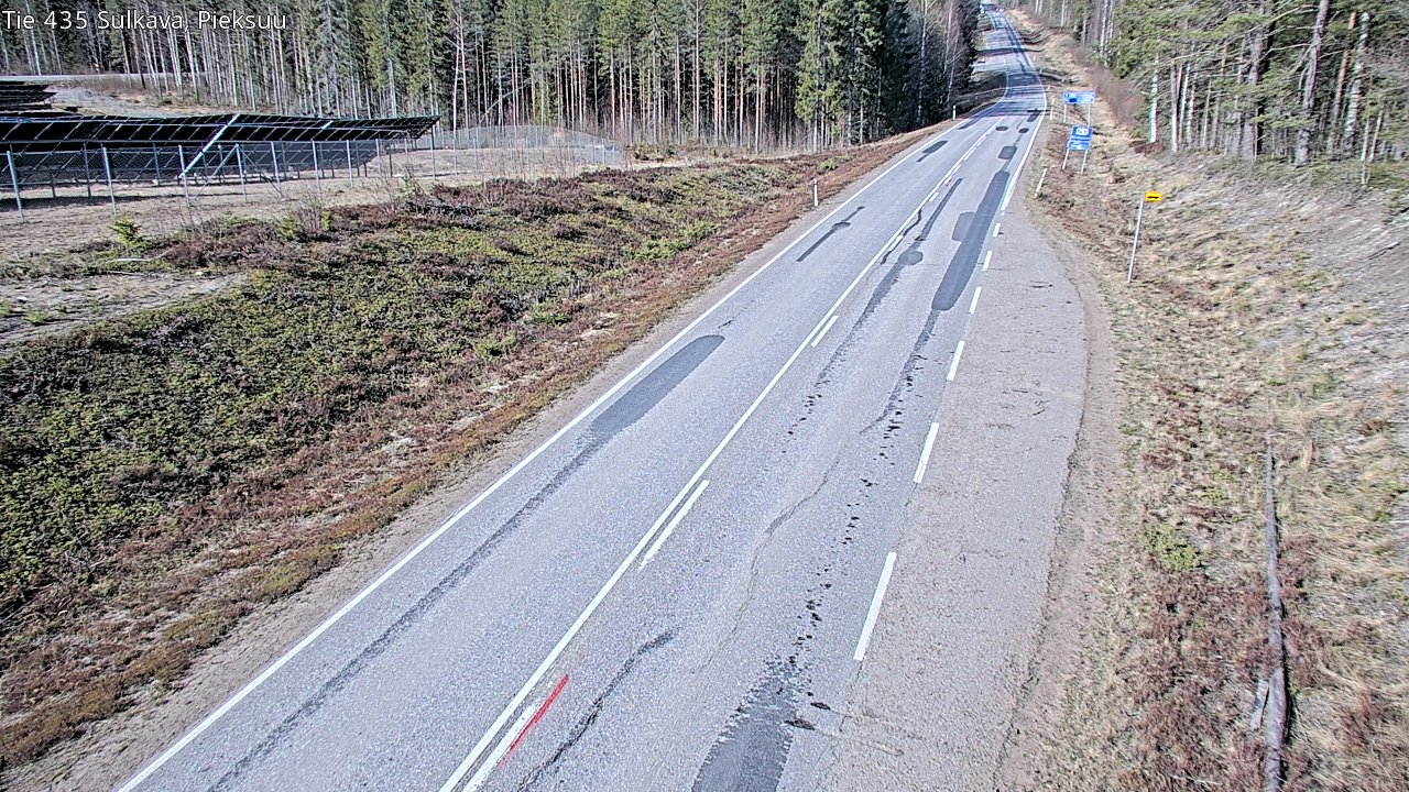 Weather Camera Image Väg 435 Sulkava, Sulkava, Etelä-Savo
