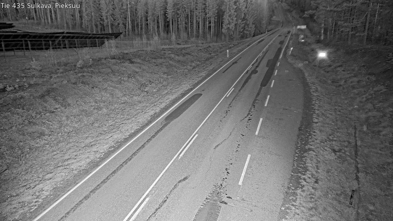 Weather Camera Image Road 435 Sulkava, Sulkava, Etelä-Savo