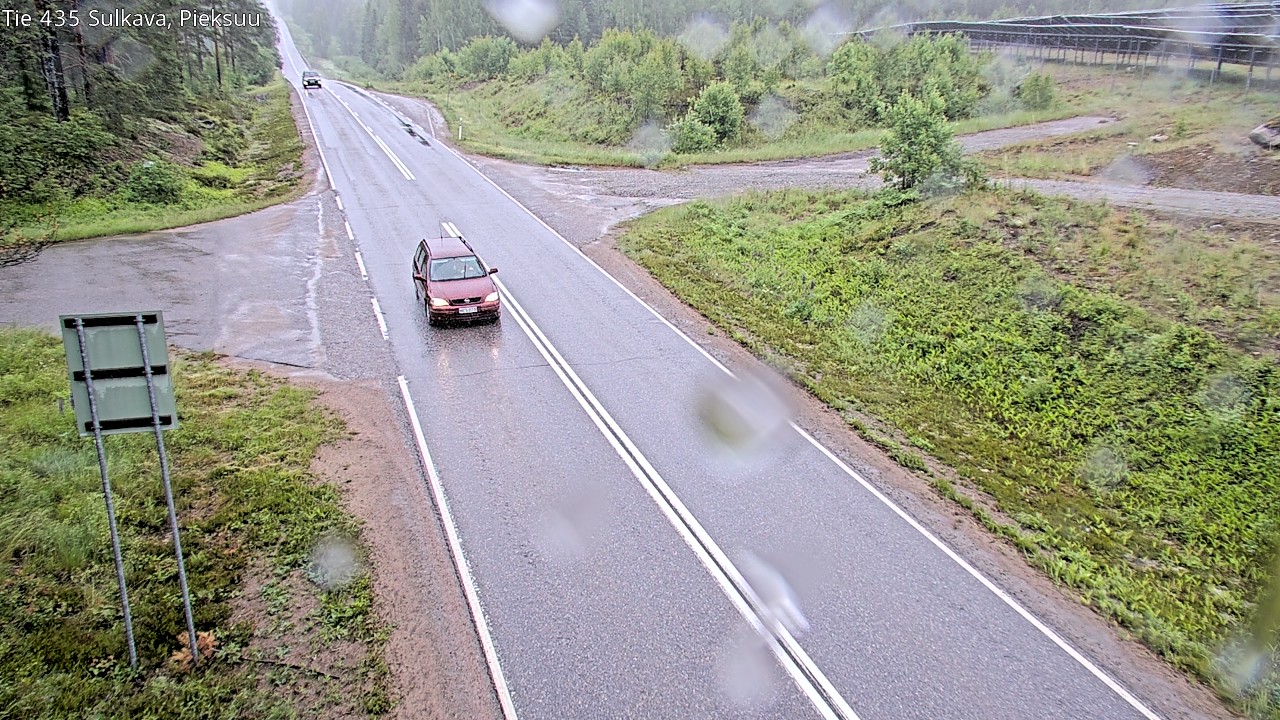 Weather Camera Image Road 435 Sulkava, Sulkava, Etelä-Savo