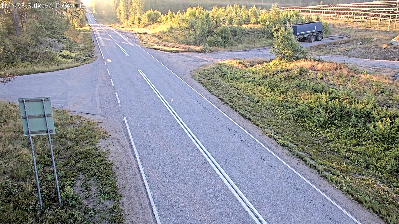 Weather Camera Image Road 435 Sulkava, Sulkava, Etelä-Savo