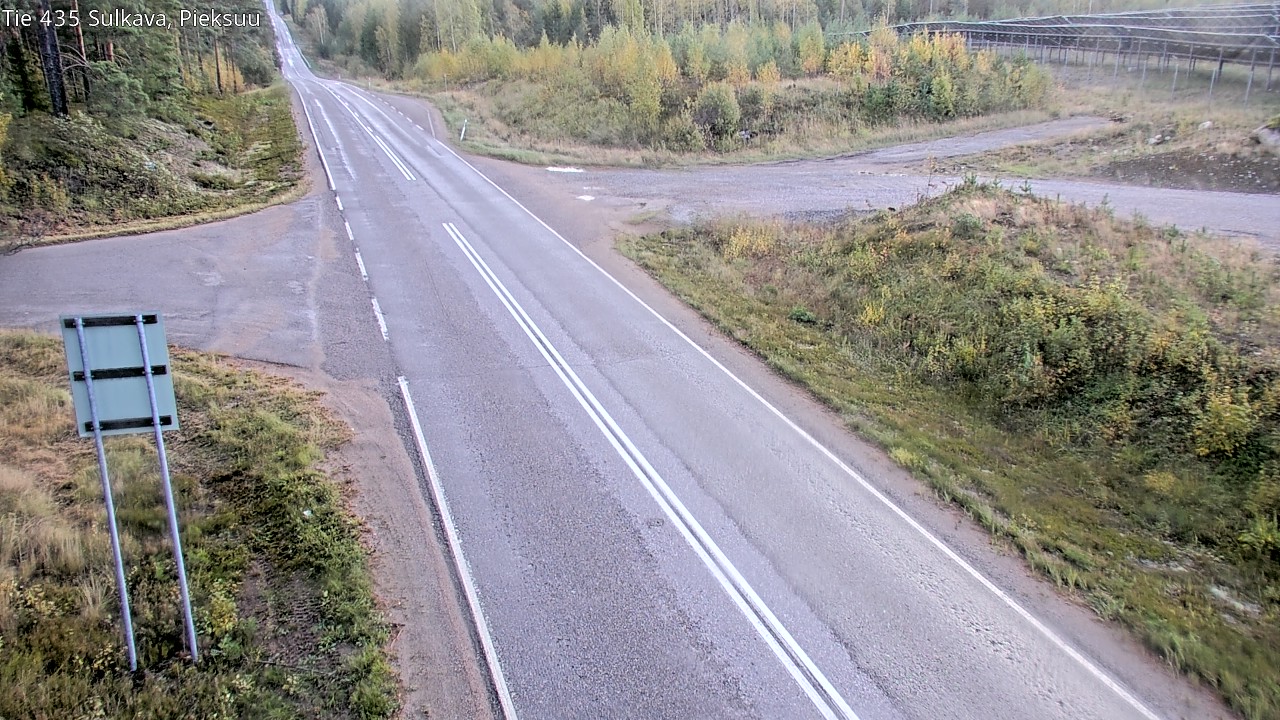 Weather Camera Image Road 435 Sulkava, Sulkava, Etelä-Savo