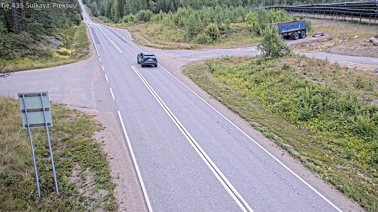 Weather Camera Image Road 435 Sulkava, Sulkava, Etelä-Savo