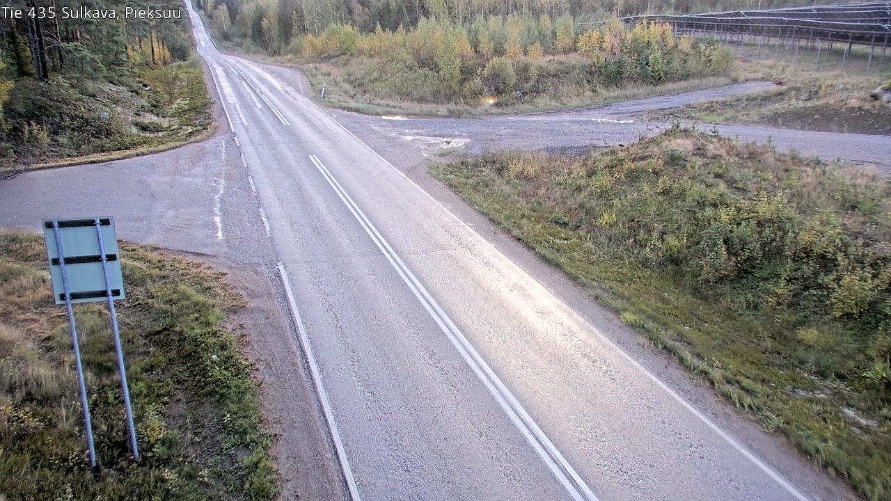 Weather Camera Image Road 435 Sulkava, Sulkava, Etelä-Savo