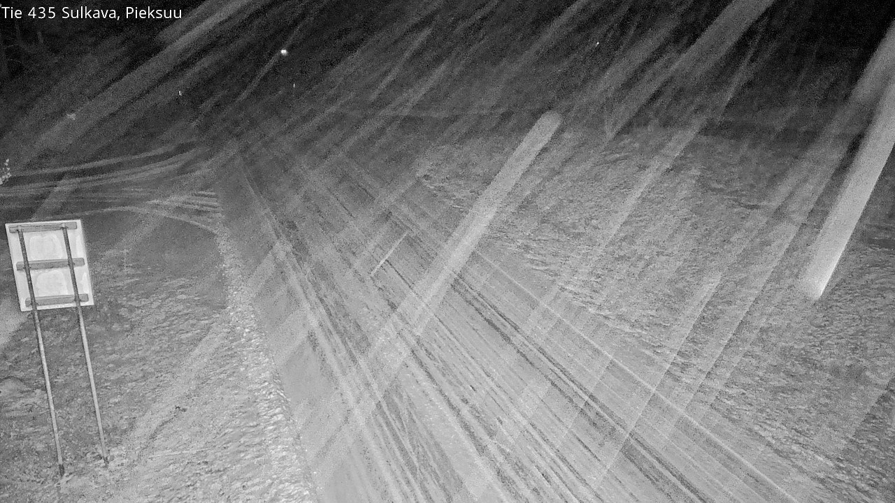 Weather Camera Image Road 435 Sulkava, Sulkava, Etelä-Savo