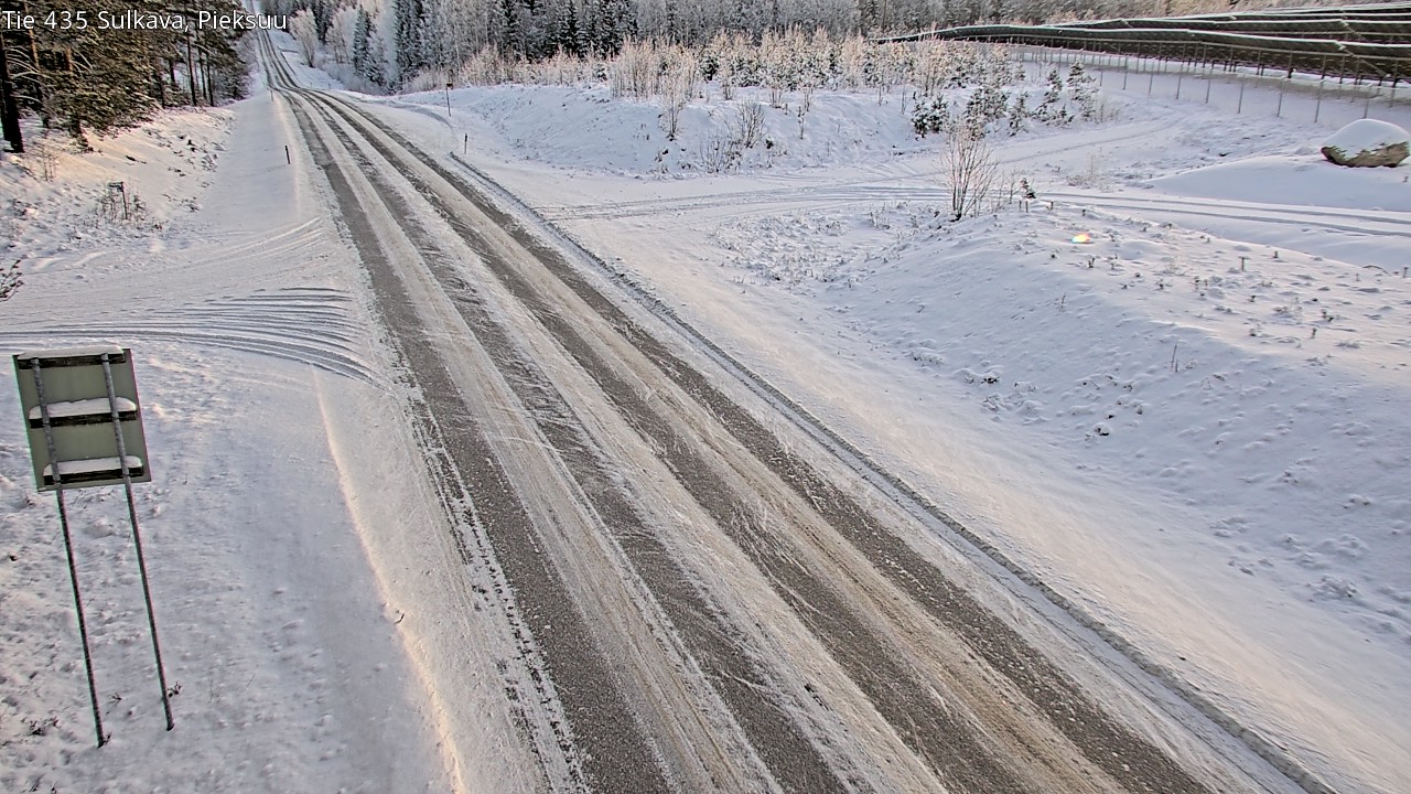 Weather Camera Image Road 435 Sulkava, Sulkava, Etelä-Savo