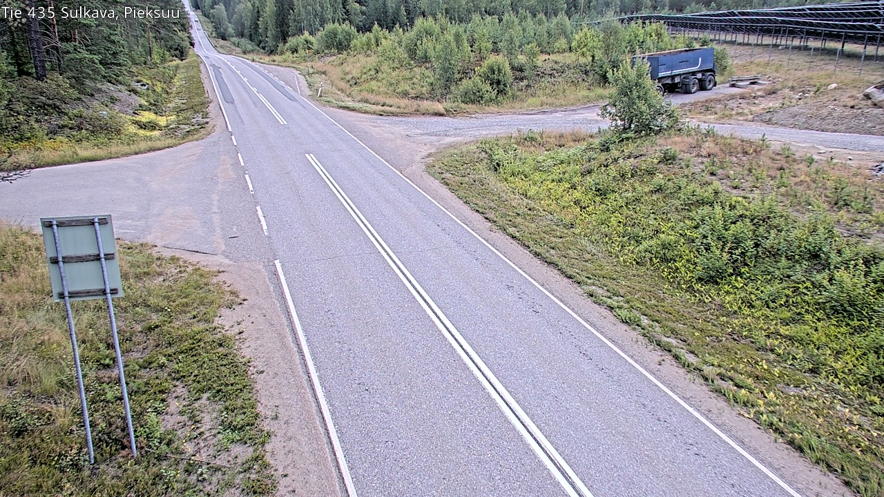 Weather Camera Image Road 435 Sulkava, Sulkava, Etelä-Savo