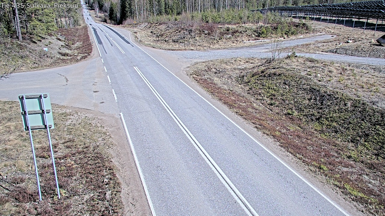 Weather Camera Image Väg 435 Sulkava, Sulkava, Etelä-Savo