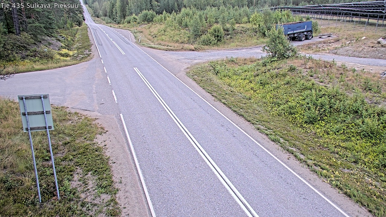Weather Camera Image Road 435 Sulkava, Sulkava, Etelä-Savo
