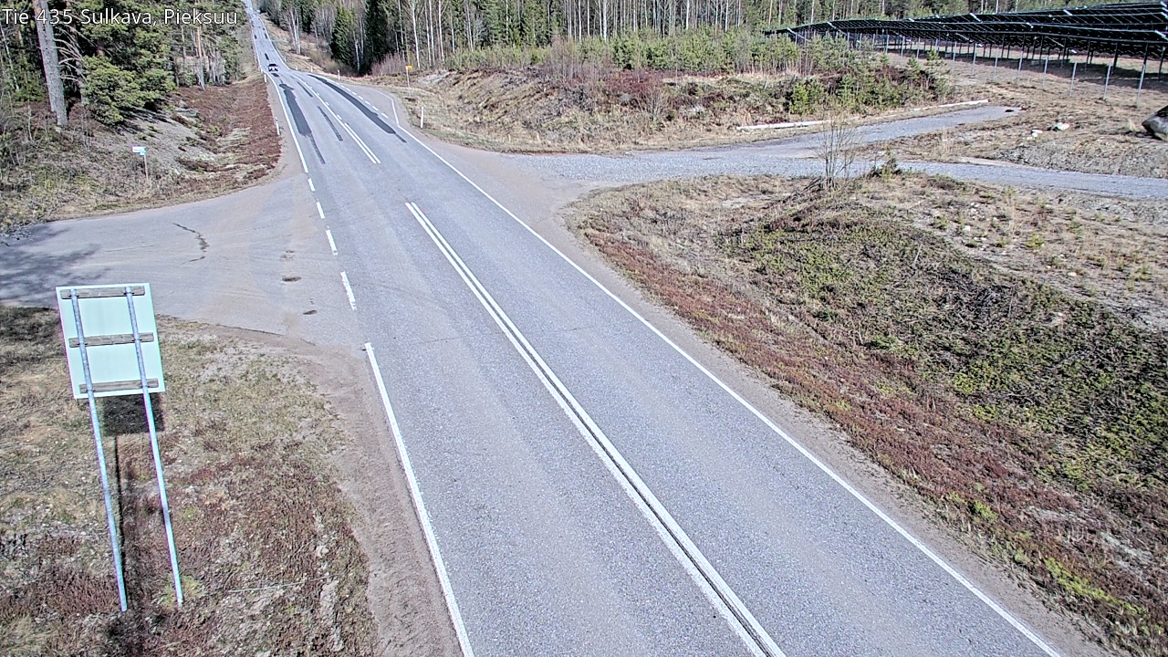 Weather Camera Image Väg 435 Sulkava, Sulkava, Etelä-Savo