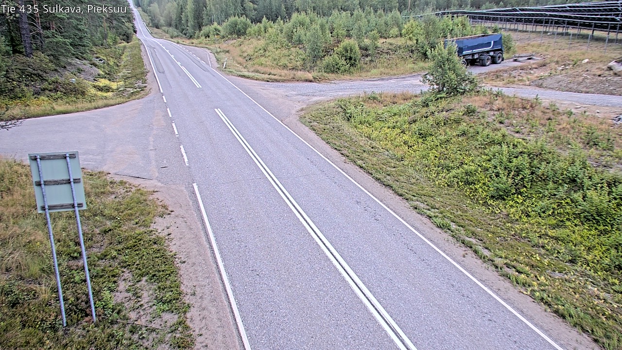 Weather Camera Image Road 435 Sulkava, Sulkava, Etelä-Savo