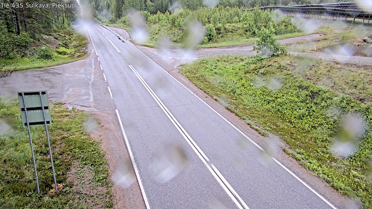 Weather Camera Image Road 435 Sulkava, Sulkava, Etelä-Savo