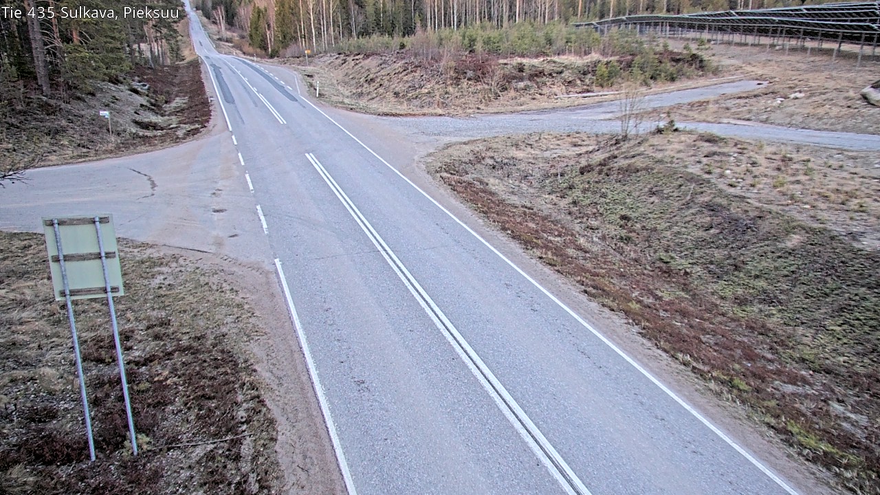 Weather Camera Image Väg 435 Sulkava, Sulkava, Etelä-Savo