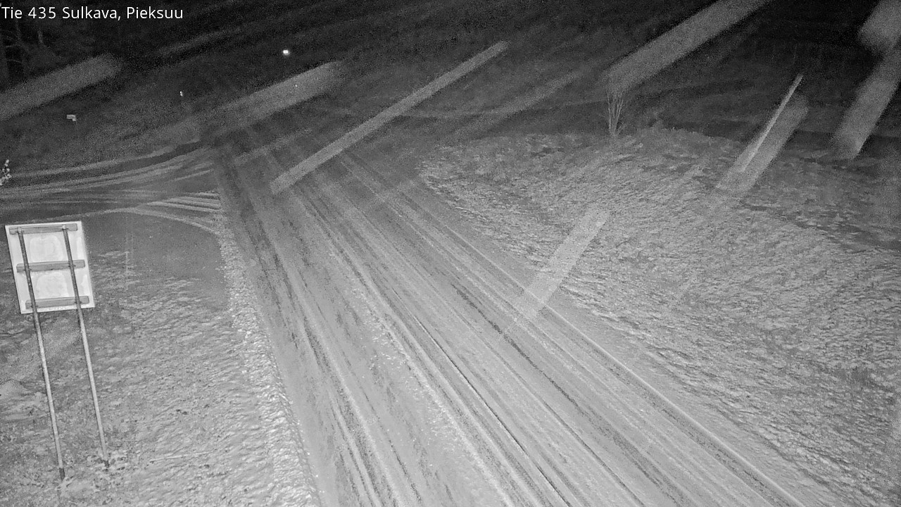 Weather Camera Image Road 435 Sulkava, Sulkava, Etelä-Savo