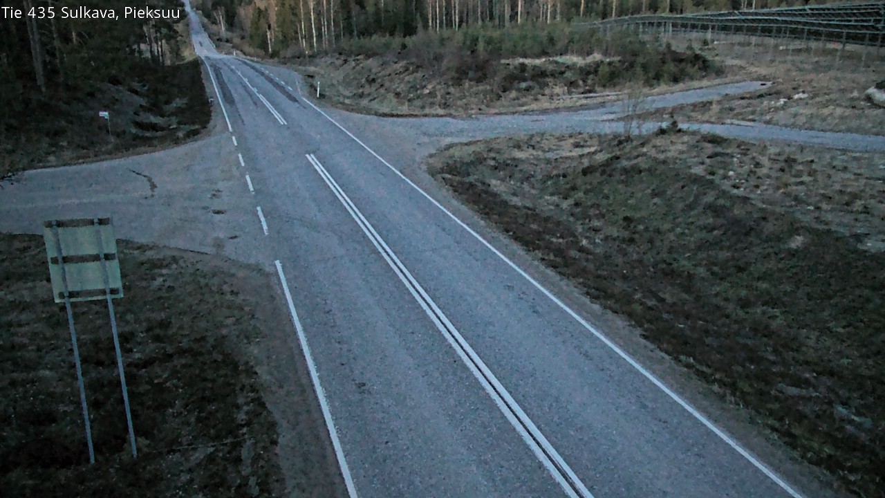 Weather Camera Image Väg 435 Sulkava, Sulkava, Etelä-Savo