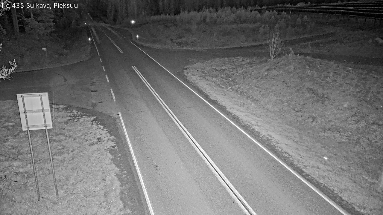 Weather Camera Image Road 435 Sulkava, Sulkava, Etelä-Savo