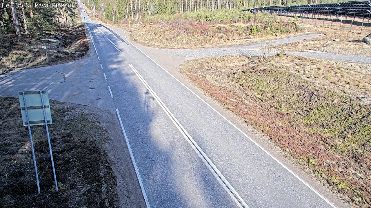 Weather Camera Image Väg 435 Sulkava, Sulkava, Etelä-Savo