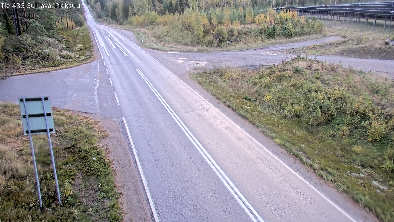 Weather Camera Image Road 435 Sulkava, Sulkava, Etelä-Savo
