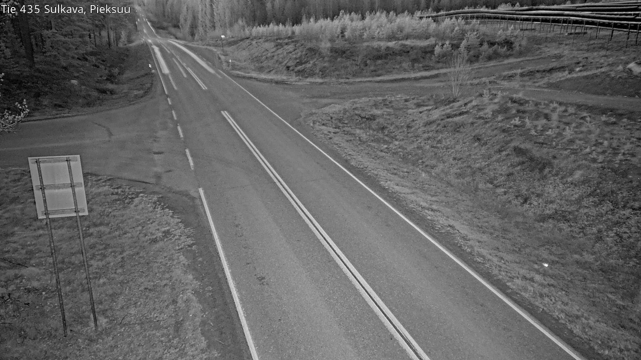 Weather Camera Image Road 435 Sulkava, Sulkava, Etelä-Savo