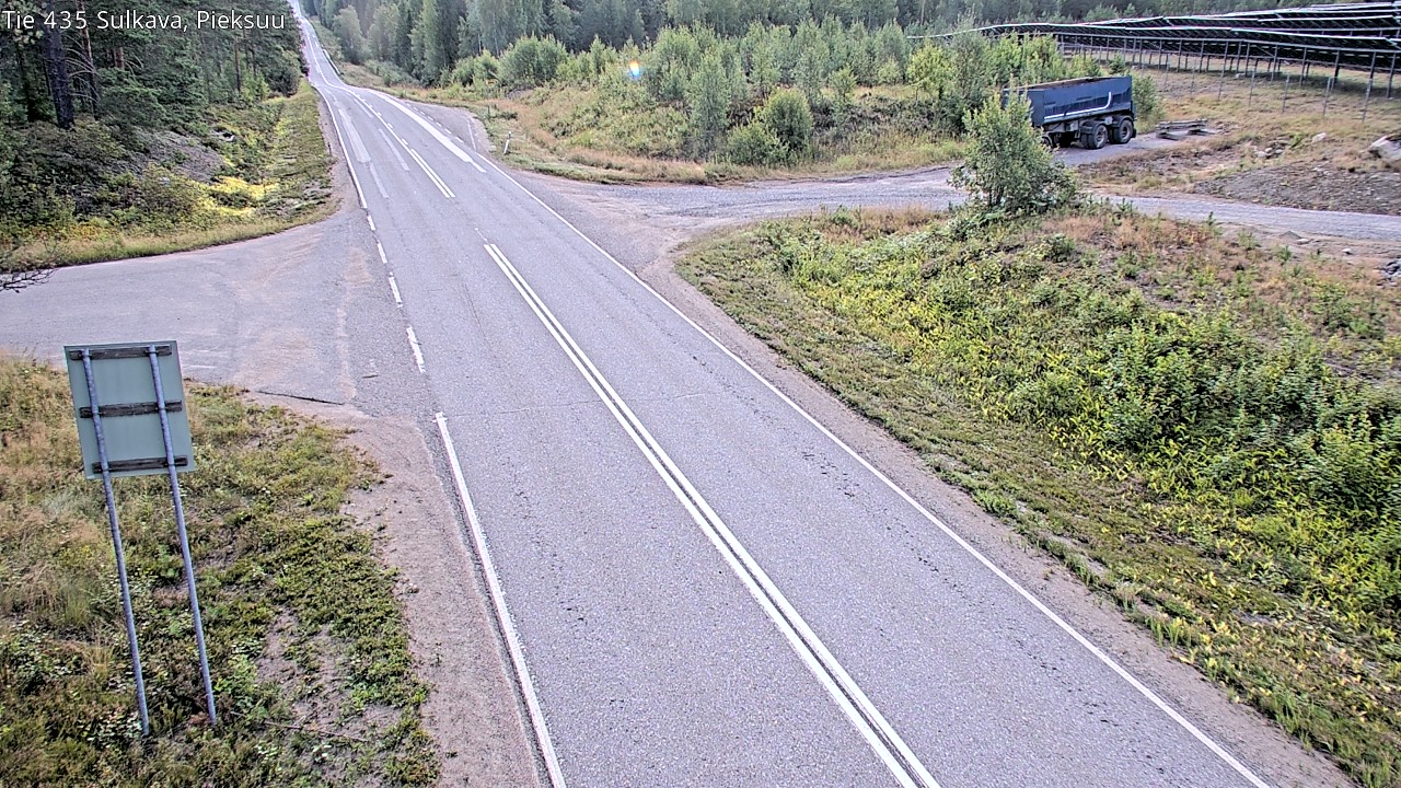 Weather Camera Image Road 435 Sulkava, Sulkava, Etelä-Savo