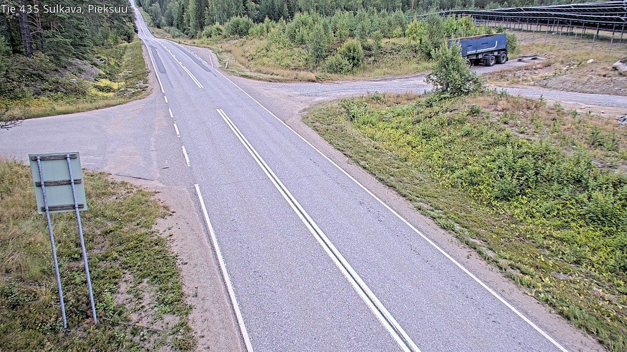 Weather Camera Image Road 435 Sulkava, Sulkava, Etelä-Savo