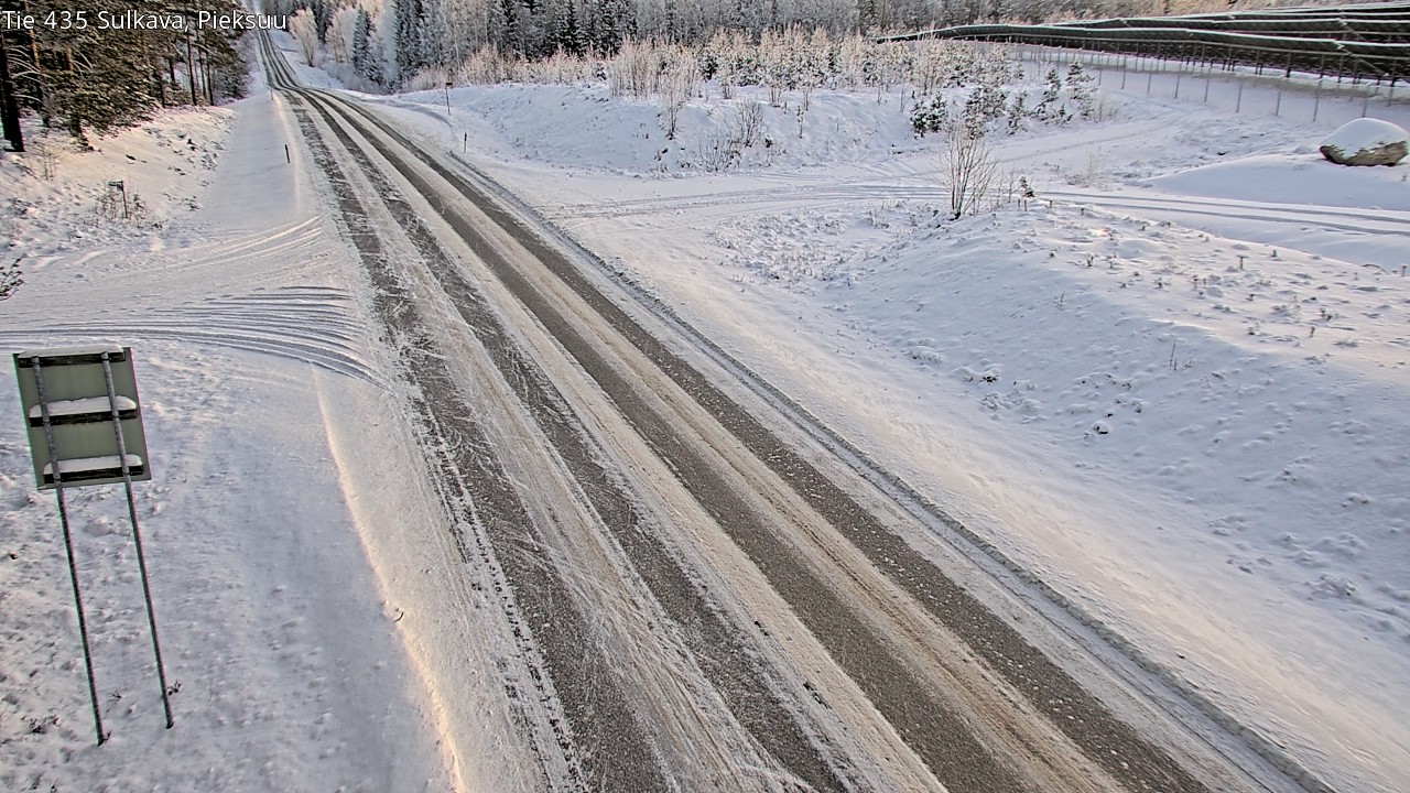 Weather Camera Image Road 435 Sulkava, Sulkava, Etelä-Savo