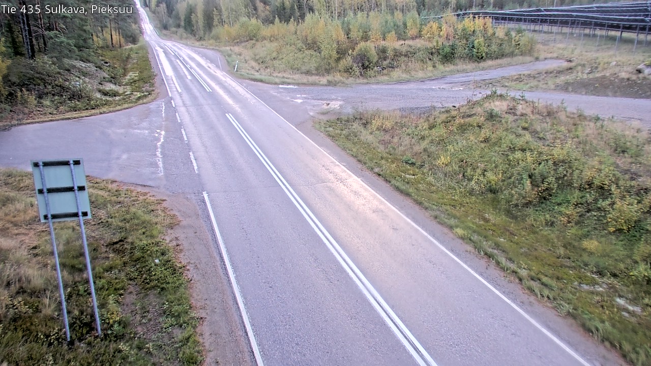 Weather Camera Image Road 435 Sulkava, Sulkava, Etelä-Savo