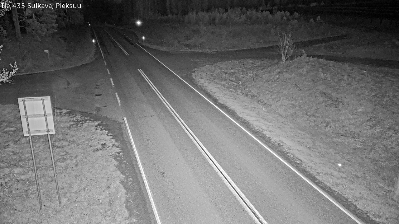 Weather Camera Image Road 435 Sulkava, Sulkava, Etelä-Savo
