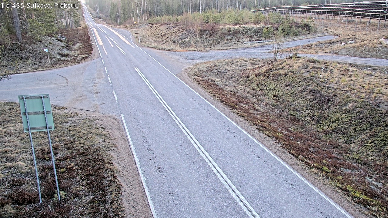 Weather Camera Image Väg 435 Sulkava, Sulkava, Etelä-Savo