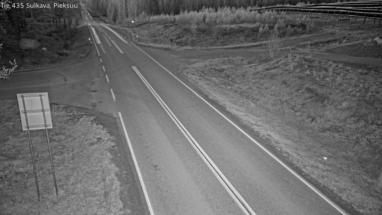 Weather Camera Image Road 435 Sulkava, Sulkava, Etelä-Savo