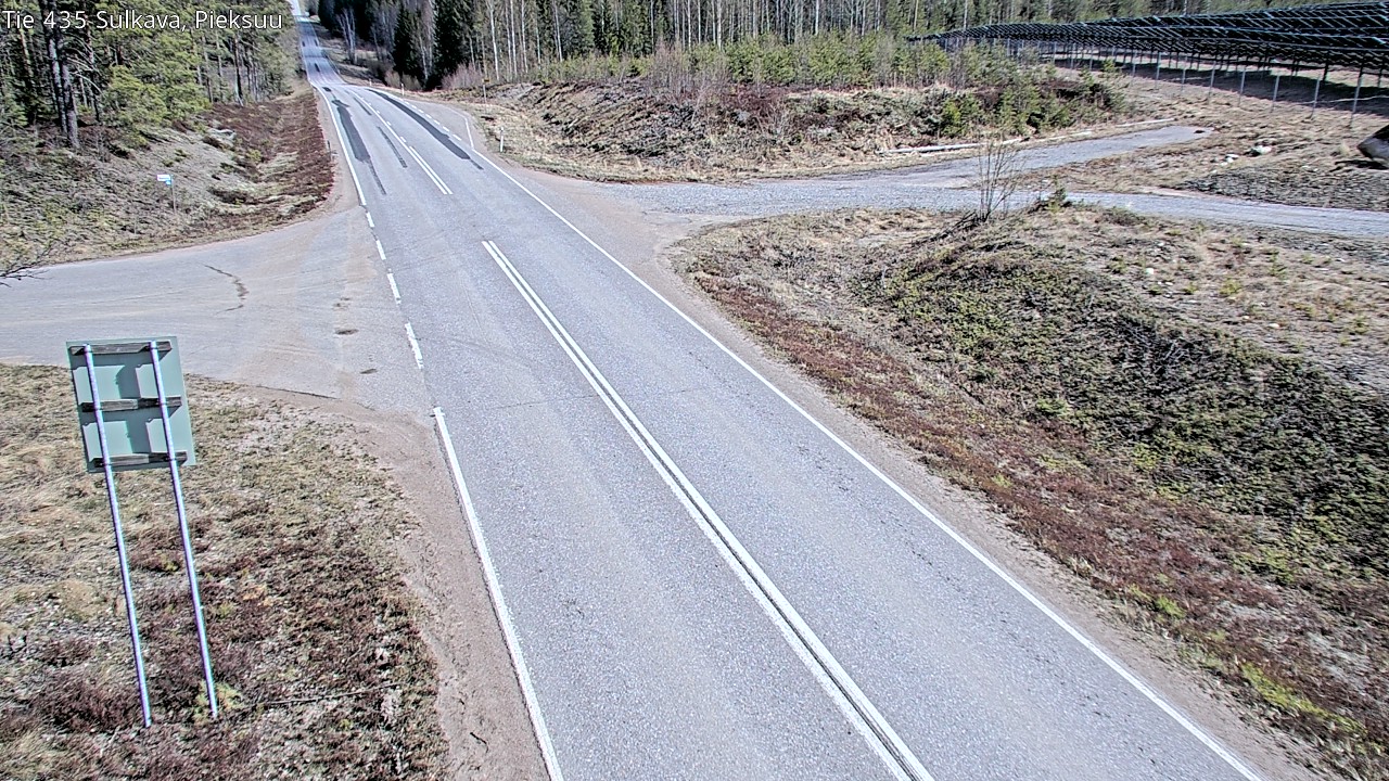 Weather Camera Image Väg 435 Sulkava, Sulkava, Etelä-Savo