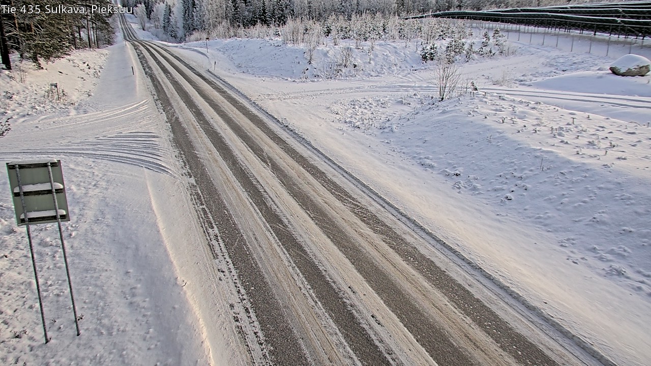 Weather Camera Image Road 435 Sulkava, Sulkava, Etelä-Savo