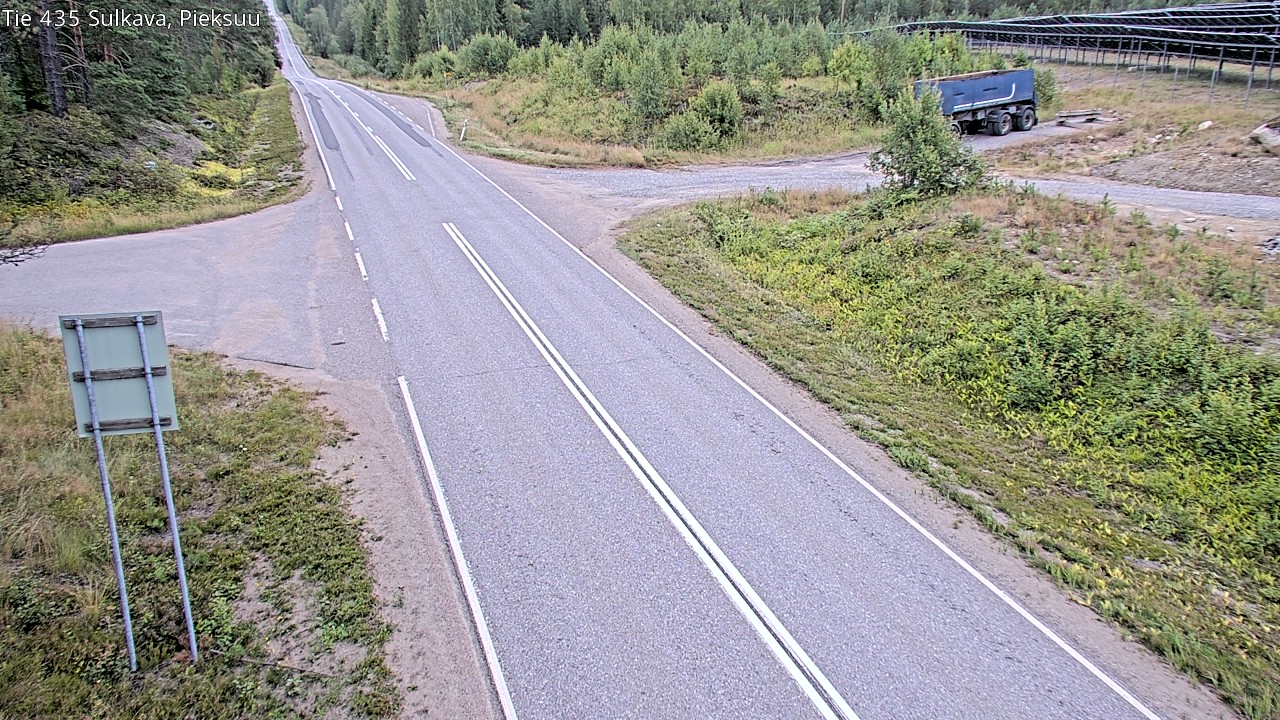 Weather Camera Image Road 435 Sulkava, Sulkava, Etelä-Savo