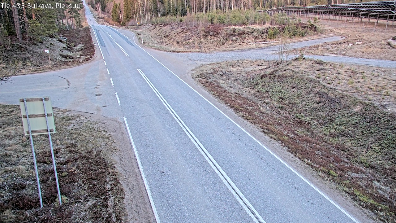 Weather Camera Image Väg 435 Sulkava, Sulkava, Etelä-Savo