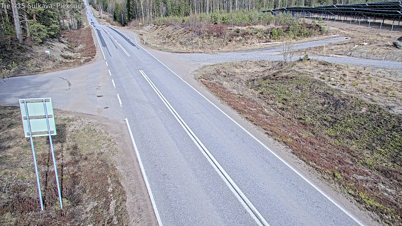Weather Camera Image Väg 435 Sulkava, Sulkava, Etelä-Savo