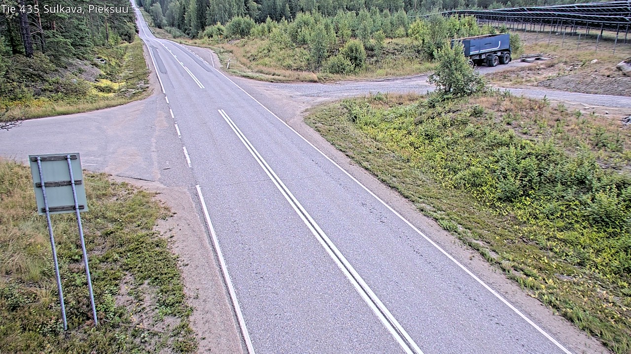 Weather Camera Image Road 435 Sulkava, Sulkava, Etelä-Savo