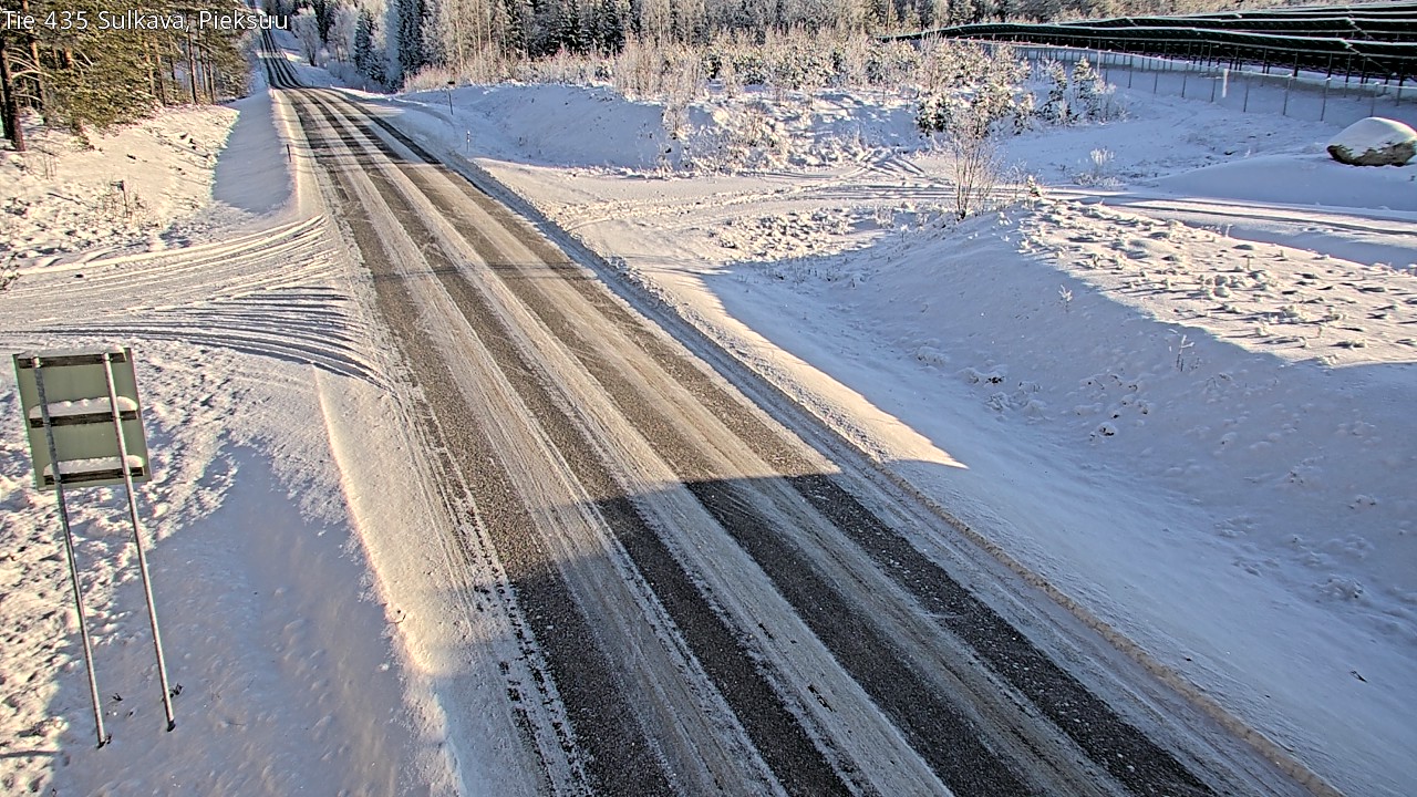 Weather Camera Image Road 435 Sulkava, Sulkava, Etelä-Savo