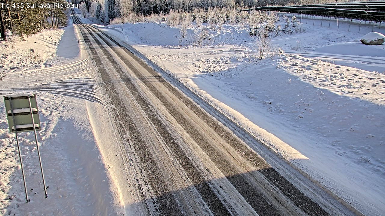 Weather Camera Image Road 435 Sulkava, Sulkava, Etelä-Savo
