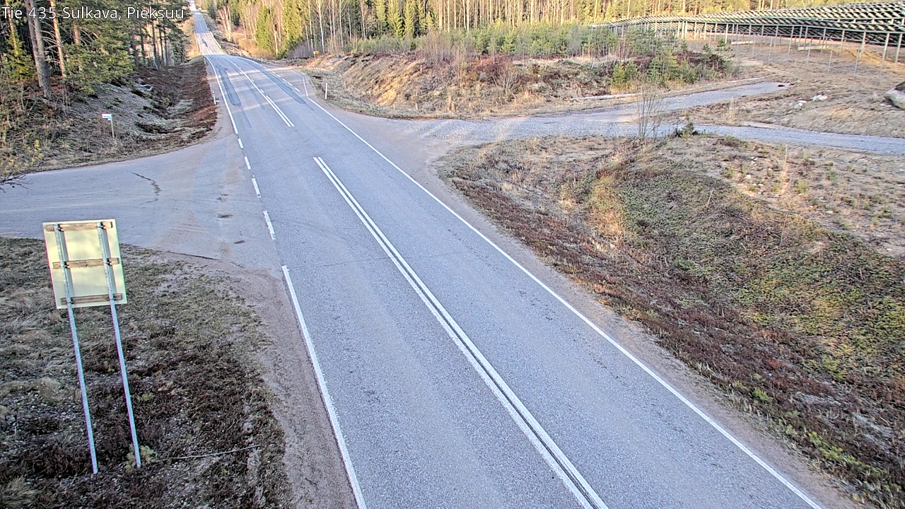Weather Camera Image Väg 435 Sulkava, Sulkava, Etelä-Savo