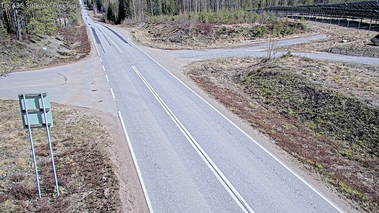 Weather Camera Image Väg 435 Sulkava, Sulkava, Etelä-Savo