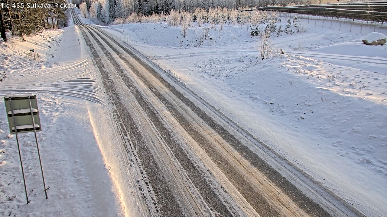 Weather Camera Image Road 435 Sulkava, Sulkava, Etelä-Savo
